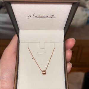 Alamea Rose Gold Hawaii Design Necklace